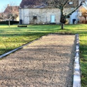 Jeu de boules baan Domaine Pouzoult